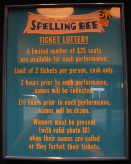 Broadway: Rush Ticket/Lottery Tips Spelling Bee
