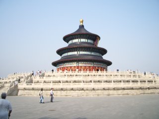 The kick-arse Temple of Heaven, the only circular temple I've ever seen. Wow.