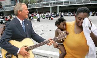 Bush a Nova Orleans