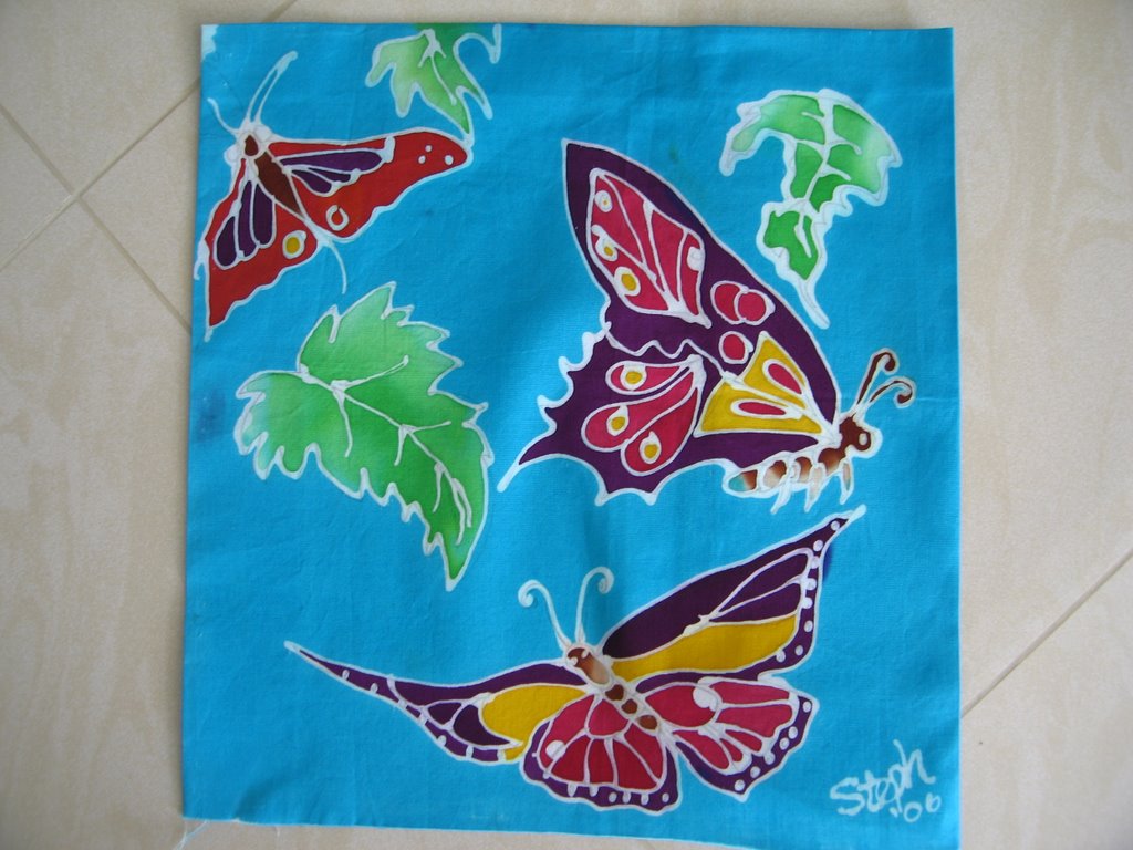 Batik Fabric, Brown Malaysian Patterns — Cargo Inc