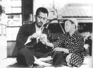 Imagine din filmul 'A fost odata un tata' de Yasujiro Ozu
