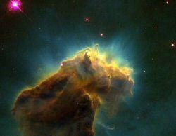 Star Factory as imaged by the Hubble Telescope