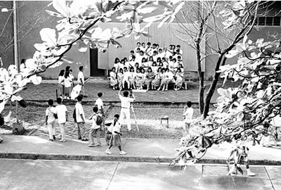 RHS class picture taking; natural frames; photo by Atty. Galacio