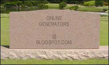 Tombstone Generator