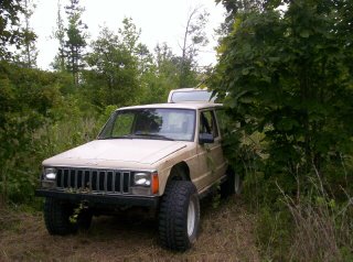 Lifted jeep cherokee