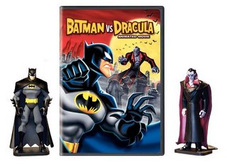DVD with action figures