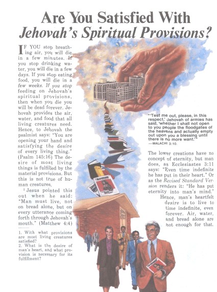 The Watchtower (A Sentinela), 1 de Outubro de 1987, p. 10 (em inglês)