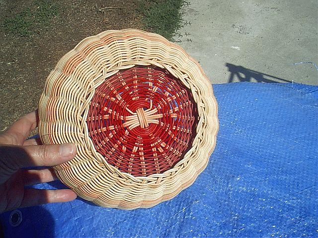 Weaving The Oklahoma Cherokee Double Wall Basket
