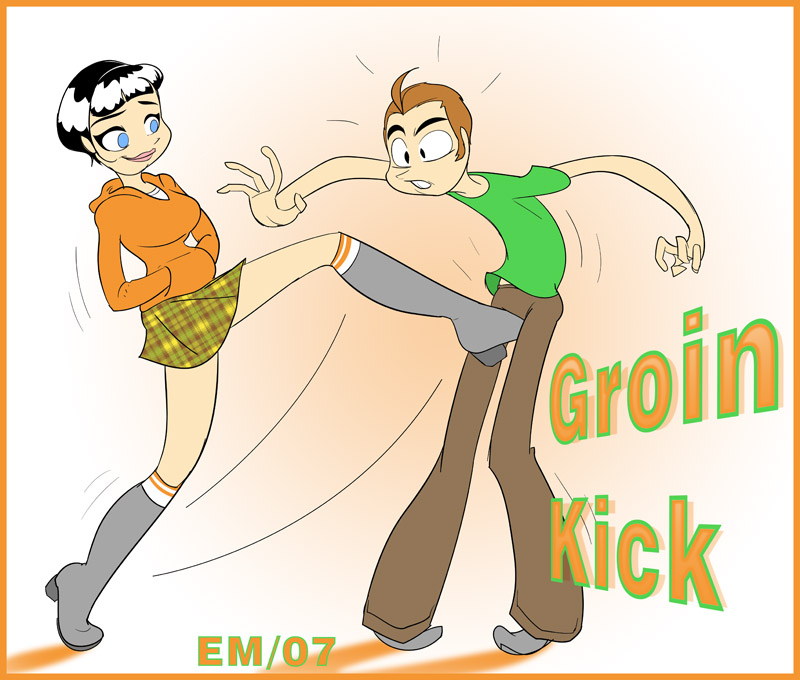Groin Kick.