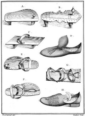 Niebuhr - collection of Arabian shoes