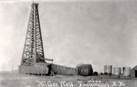 McGee oil well Tucumcari, New Mexico circa 1910