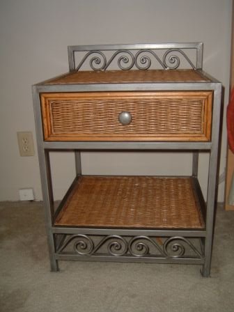 Furniture Two Pier One Nightstand Tables Modern Lamps Barely Used Pier One Nightstand 2 Each 60 Both 100