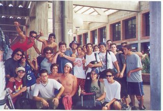 Punta del este 2001 con amigos de Buenos Aires