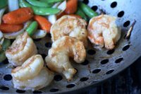 Recipe for Grilled Szechuan Shrimp and Vegetables
