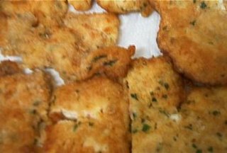 milanesas de pollo... mmmhhh