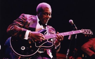 BB King in concert at Pistoia Blues