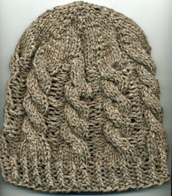 silk knit hat