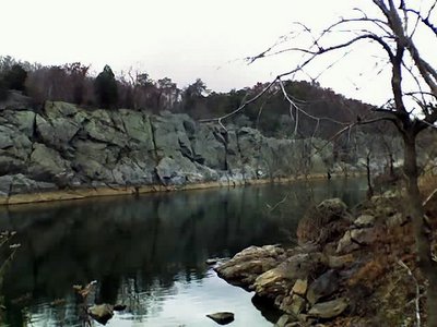 The Potomac River as seen from the Billy Goat Trail