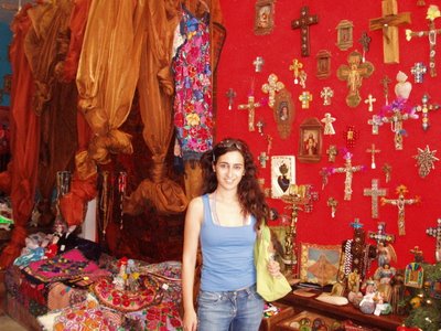 Sonybabe en tienda mística de Playa del Carmen, Riviera Maya