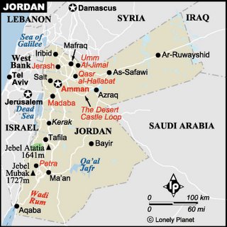 whats the capital of jordan