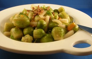 Brussels Sprouts with Apricot Glaze