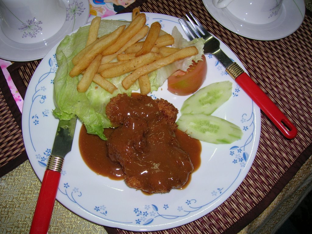 Resepi Chicken Chop Kedai - Foto Daia