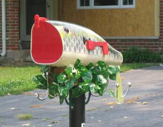 Fish Mouth Mailbox