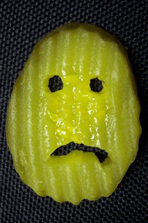 Sad pickle face