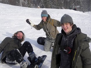 snowboarding in sweden, and teaching the new guys a thing or two