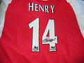 Signed Thierry Henry Shirt