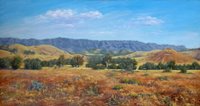 Elder Range oil painting