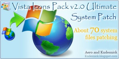 Vista Icons Pack v2.0 Ultimate - System Patch