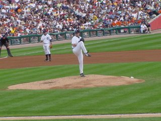 Nate Robertson on the Mound!