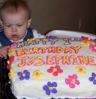 MaryLouSorgs: Josephine Annie Forever Young's 1st Birthday Party
