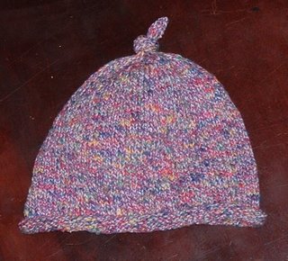candy yarn hat