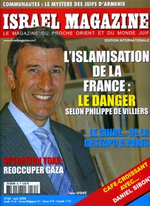 Galliawatch Philippe De Villiers Speaks To Israel Magazine