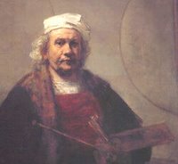 Rembrandt -- self portrait