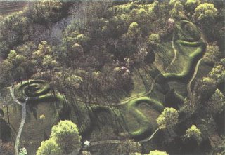 Serpent Mound, aerial photo