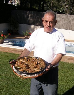 El senor Joachin, cuoco del giorno