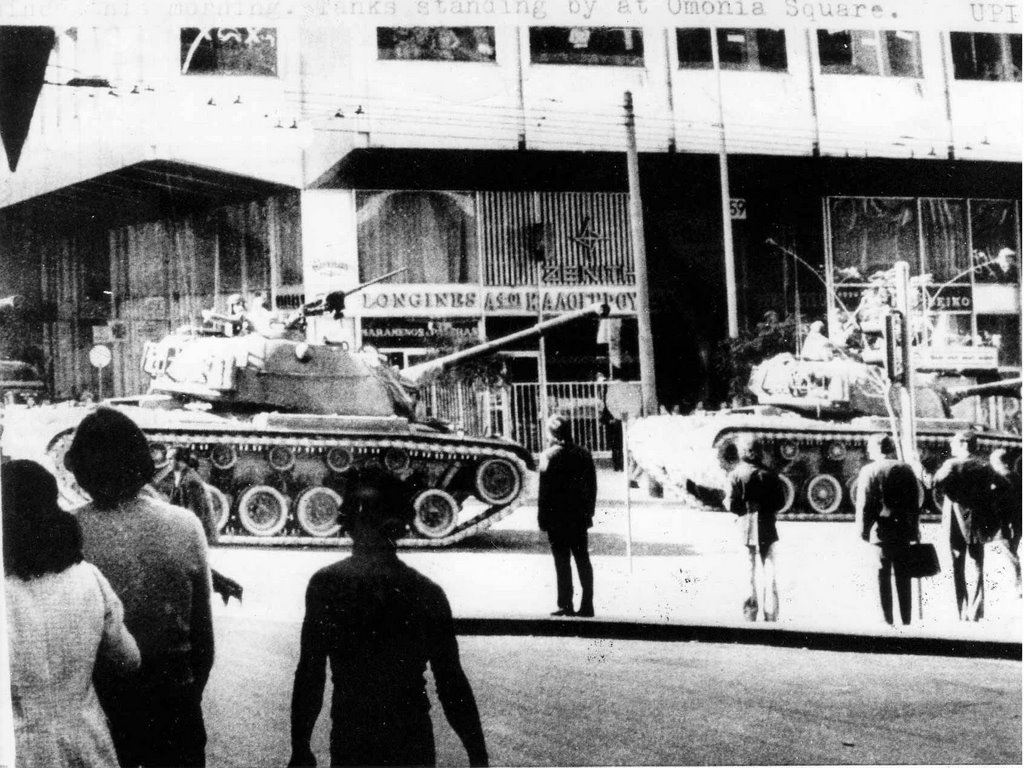 When tanks roamed the streets of Athens and Greeks stripped of basic ...