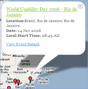 World Usability Day 2006 - Rio de Janeiro
