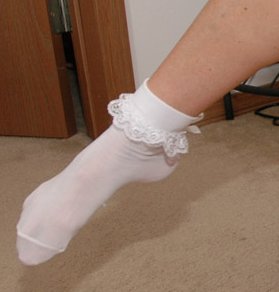 Frilly Sock Fetish 30