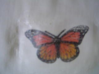 Butterfly Burnished to Muslin
