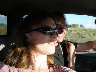 Cécile and Me on the I-17
