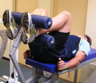 hip and knee flexed position of the HipneeFlex