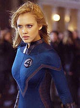 Jessica Alba in The Fantastic Four