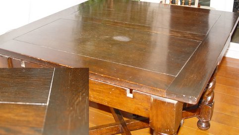 Can I Use Plywood As Table Surface / How to Fill Exposed ...