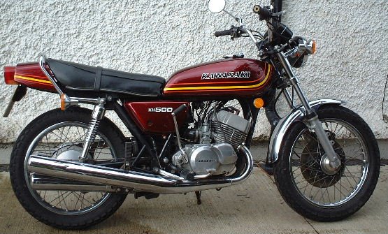 Spud's blog: Seventh vehicle - 1976 Kawasaki KH 500