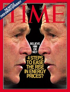Spoof of 2004 Time Magazine cover picture