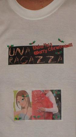 A T-shirt feita pela Ragazza